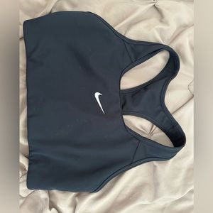 Black Nike sports bra